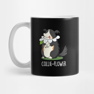 Collieflower Cute Collie Dog Pun Mug